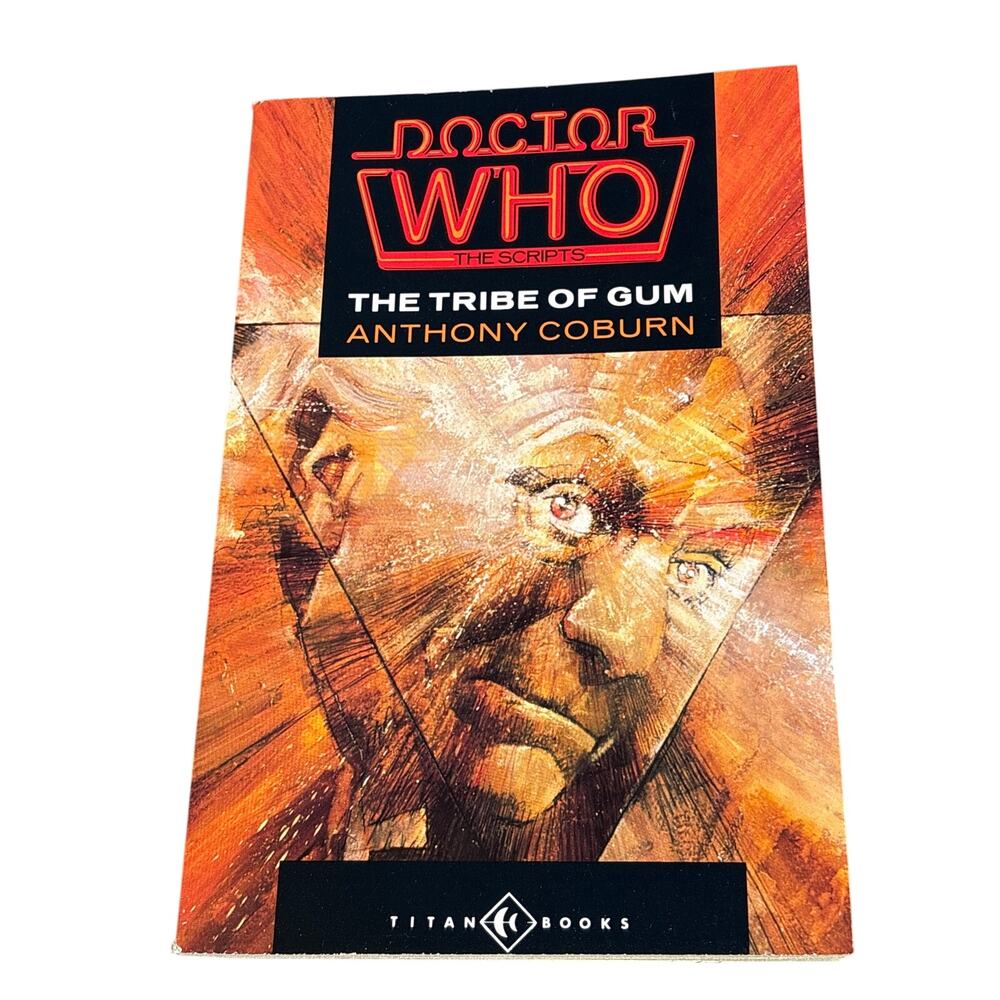 Vtg 1988 Doctor Who The Scripts Book The Tribe of Gum Anthony Coburn 1st print